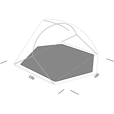 Exped Lyra II Extreme Tent grondzeil