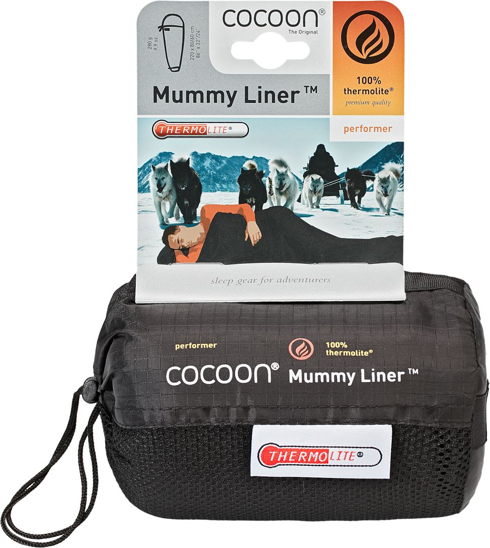 Cocoon Mummy Liner Thermolite Performer Lakenzak