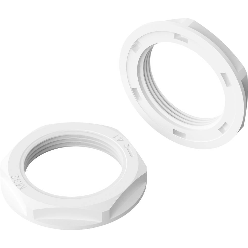 Bopla 52090321 Contramoer M32 x 1.5 Polyamide Wit 1 stuk(s)