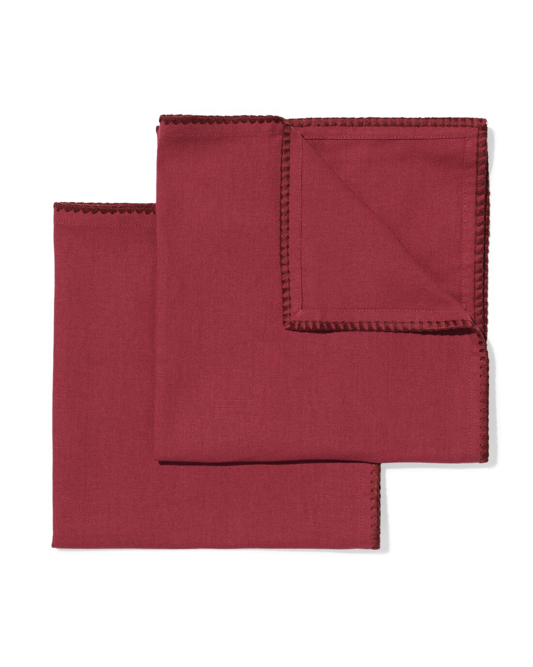 HEMA Servetten 47x47cm Bordeaux - 2 Stuks