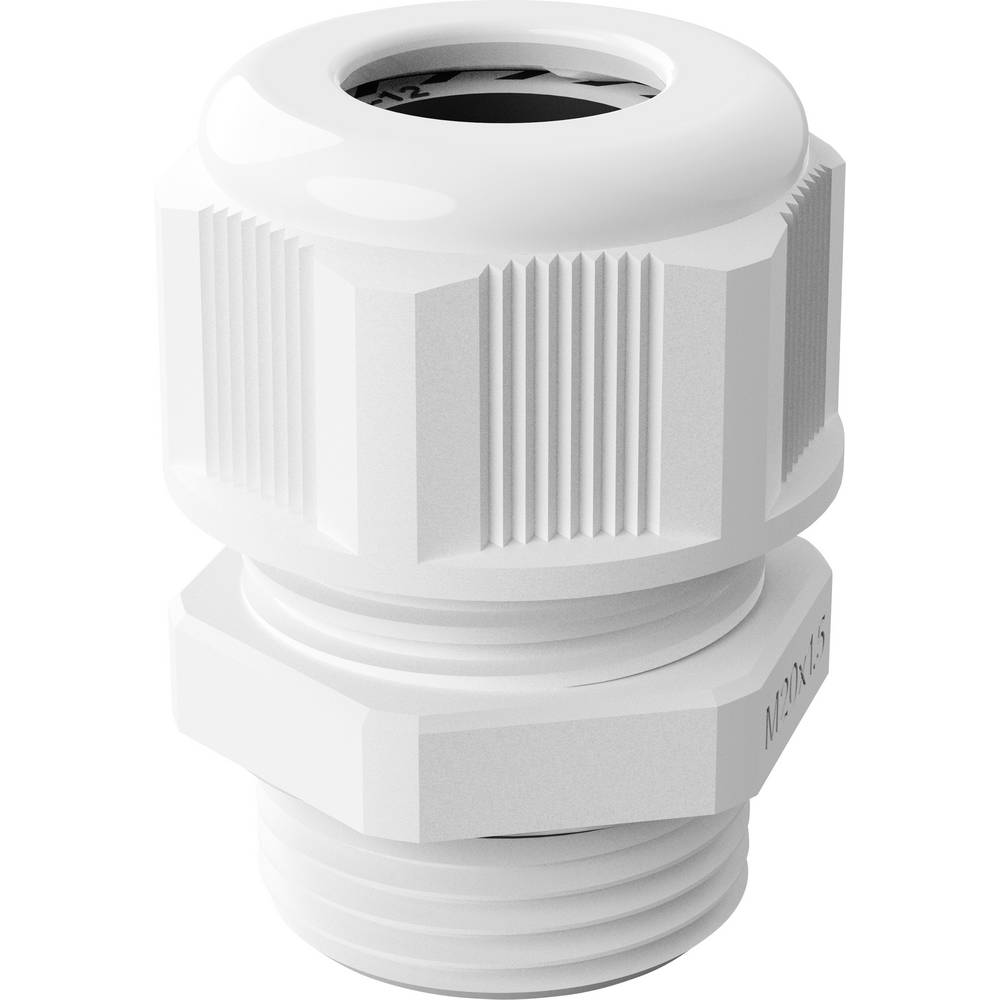 Bopla 12000316 Wartel M20 x 1.5 Polyamide Wit 1 stuk(s)