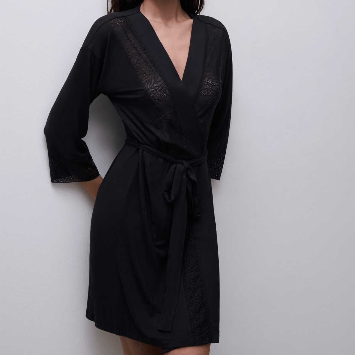 Femilet Jazz kimono, zwart