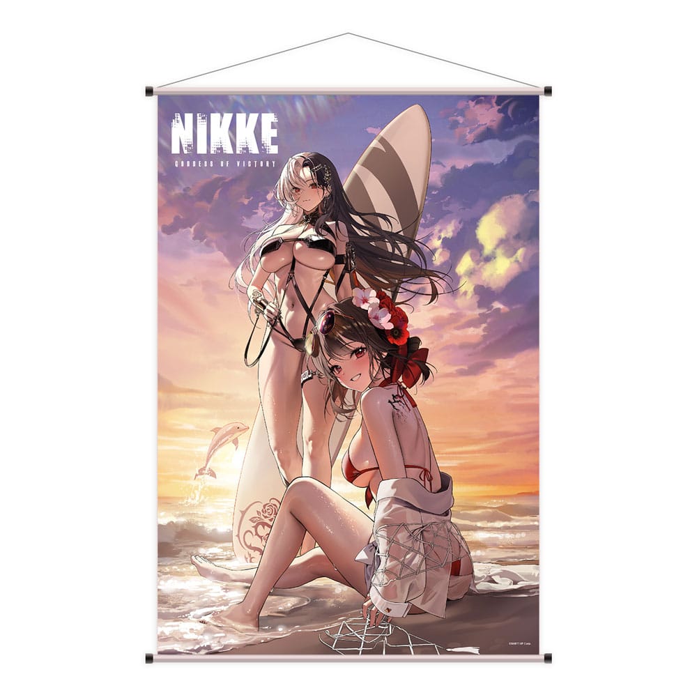 Sakami Merchandise Goddess of Victory: Nikke Wallscroll Rosanna & Sakura 60 x 90 cm