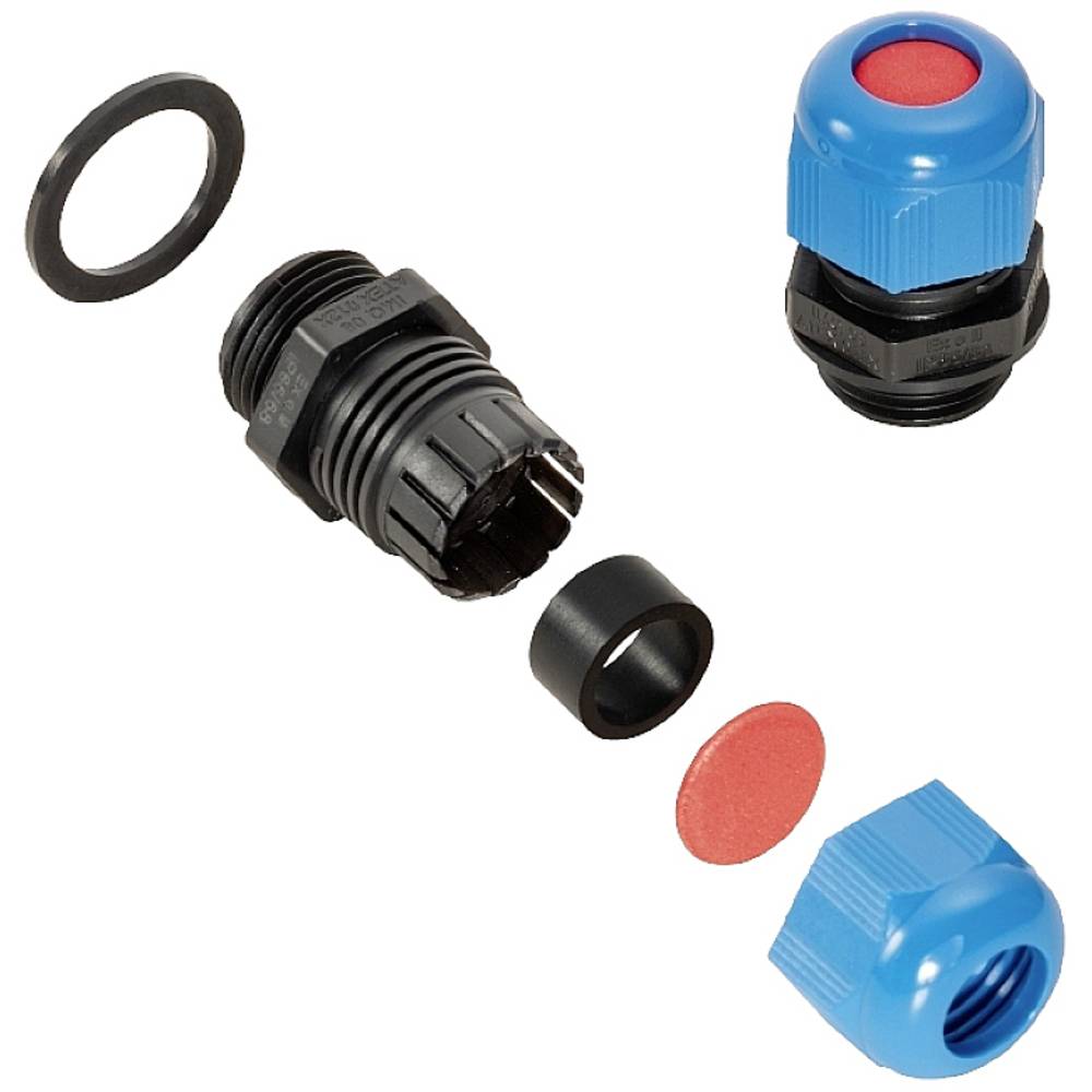 Weidm&uuml;ller 1461090000 Wartel M40 Polyamide Blauw 10 stuk(s)