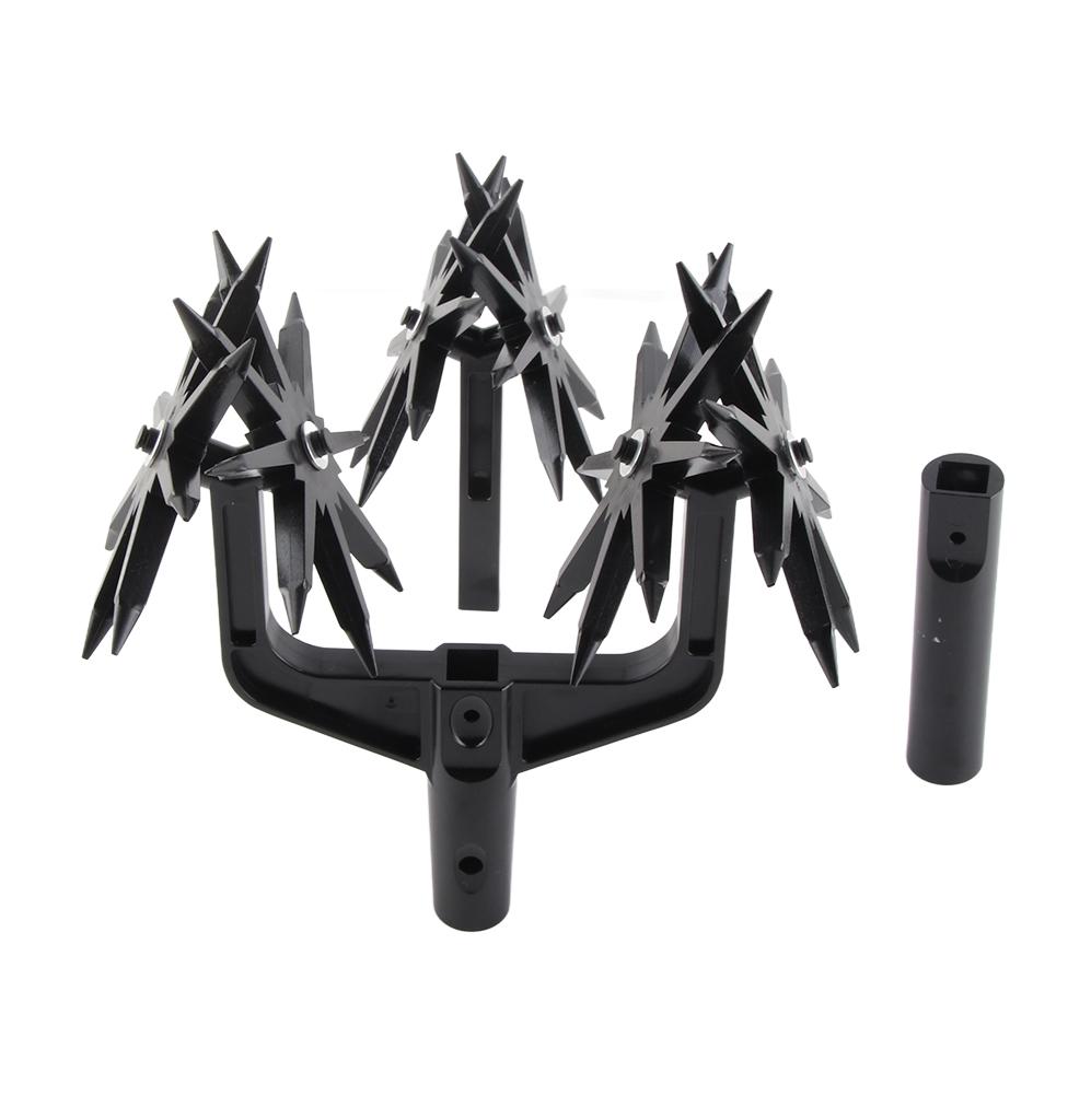 Roterende Cultivator Gereedschap Tuin Handheld Frees Cultivator Draadloze Frees voor Herzaaien Gras Of zwart