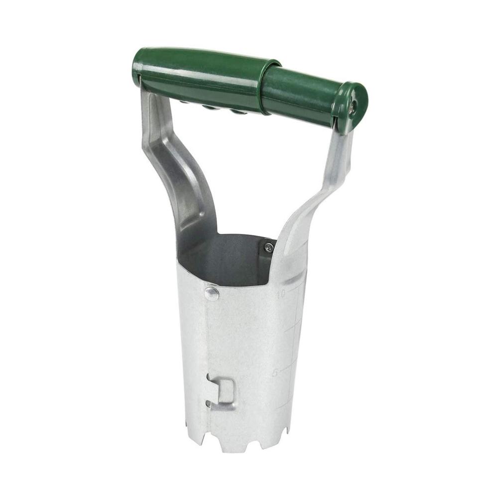 Uienplanter Plant Hulp Bloembollenplanter Tuingereedschap voor Tuin Lelies Uien Tulpen olijfgroene kleur