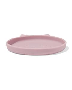 HEMA Kinderbord ⌀16cm siliconen monster roze (roze)