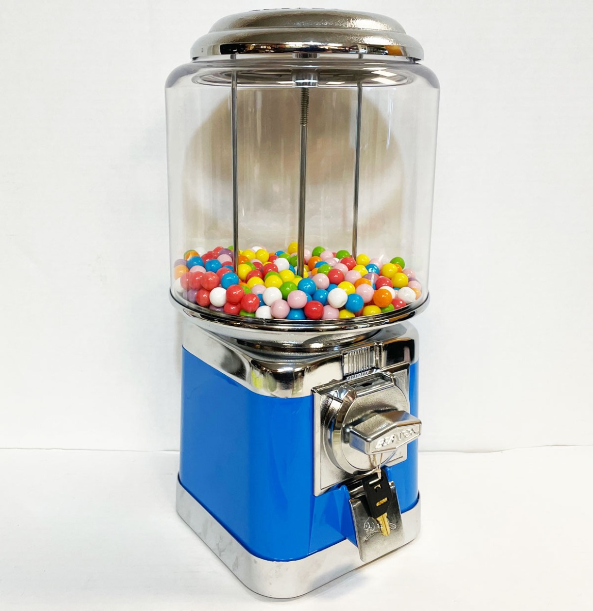 Fiftiesstore Beaver RB16 Snoep Automaat Blauw - Klein Snoep/Kauwgom - 50 Eurocent