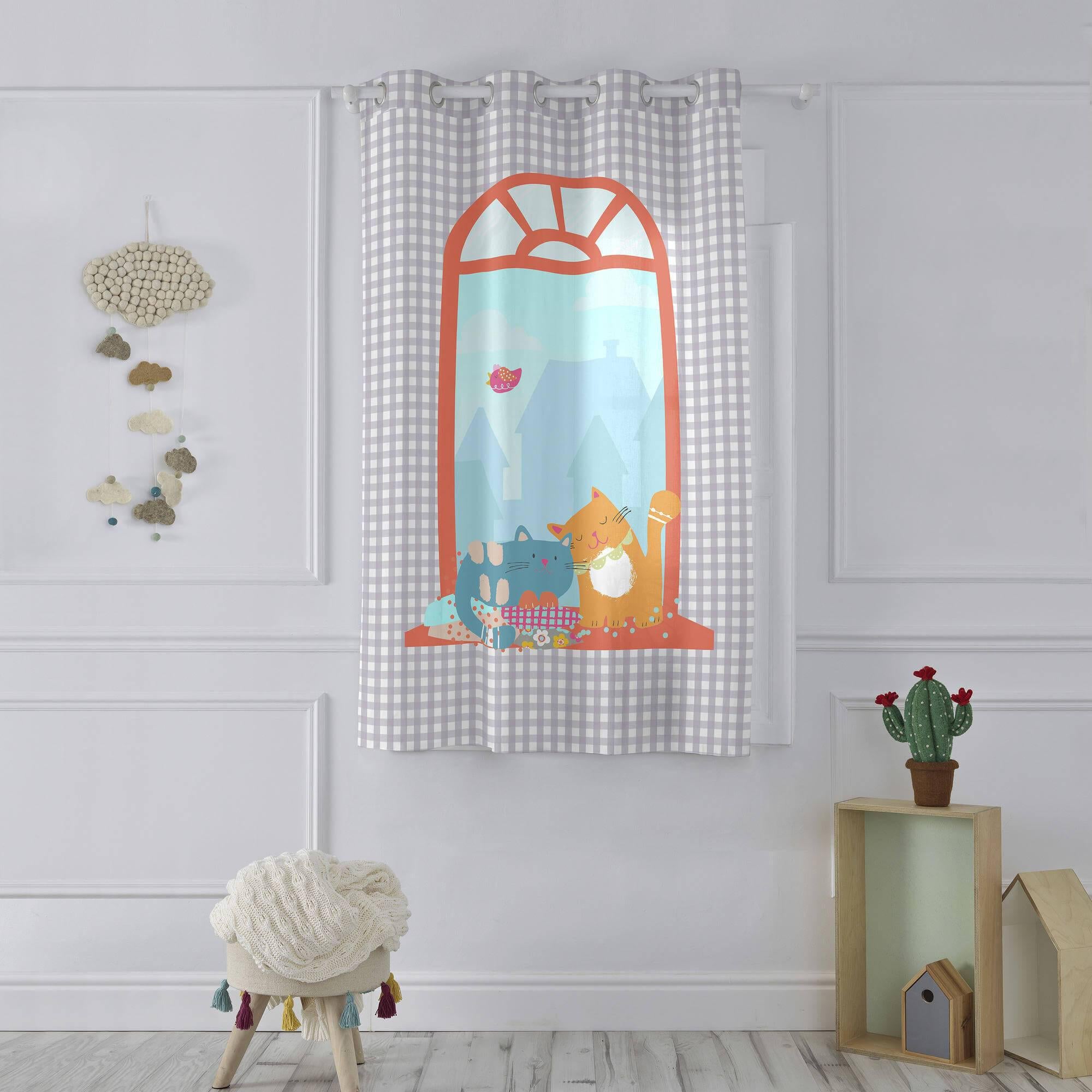 Moshi Moshi Gordijn Cat & Mouse | 