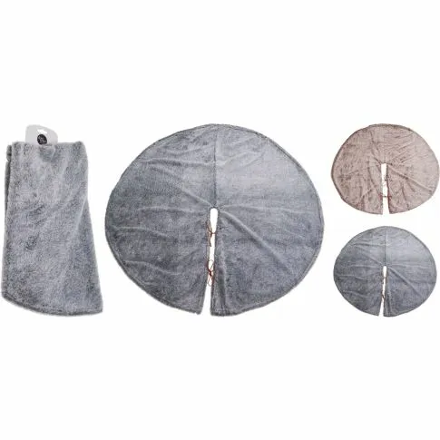 Koopman KERSTBOOMROK 90CM VELVET 2ASS