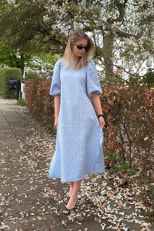 Noella Reno Pastis Long Dress Light Blue