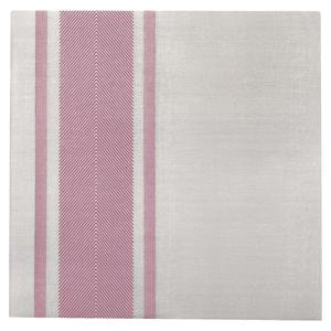 Ro.ial Servet Auris Airlaid; 40x40 cm (BxL); taupe/bordeaux; 50 stuk / verpakking