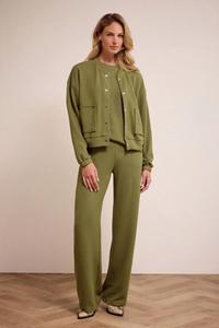 Tramontana Structured Wide-Leg &VerticalLine; Groen