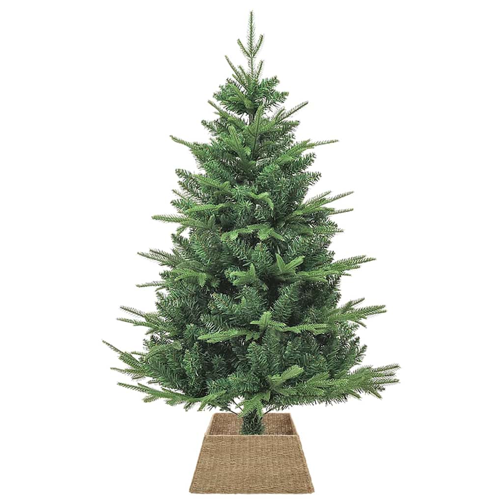 vidaXL Kerstboomkraag Bruin 50 x 50 x 25 cm Zeegras