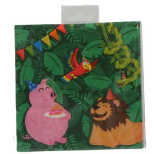 No Brand Jungle thema servetten &VerticalLine; 6 stuks