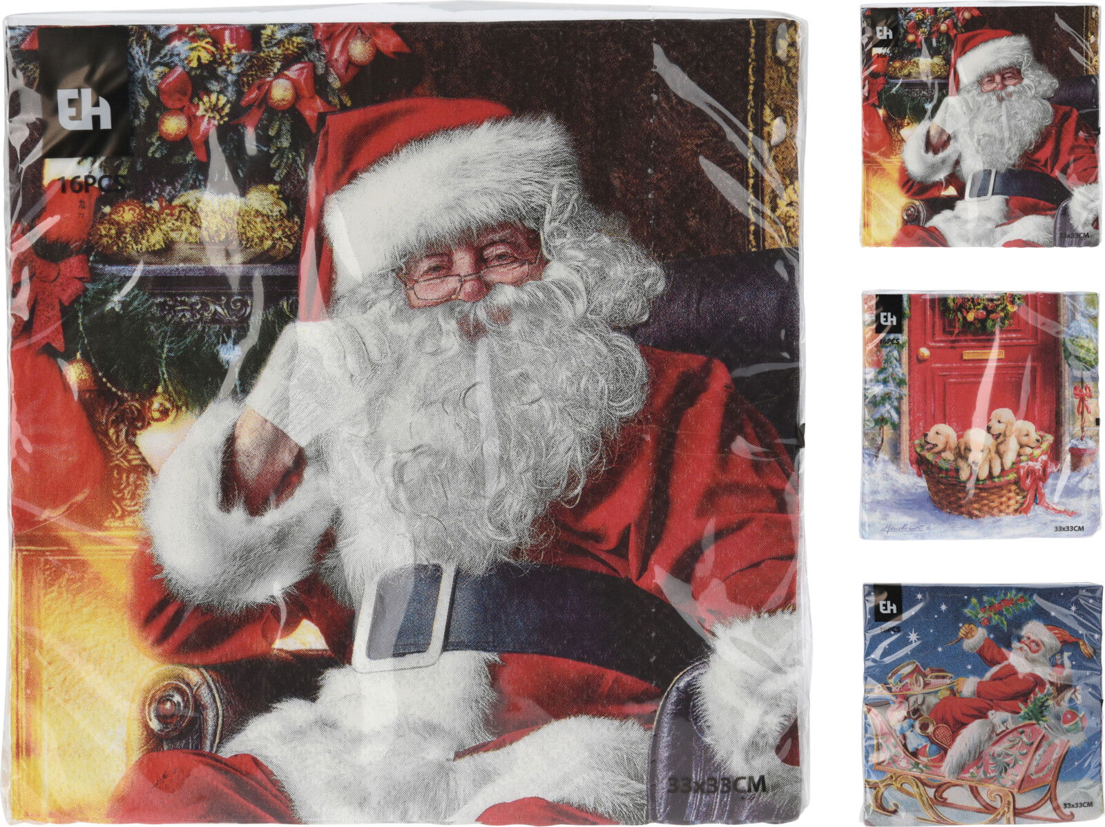 Nampook Servetten 33x33 cm 16sts 3a II  - 