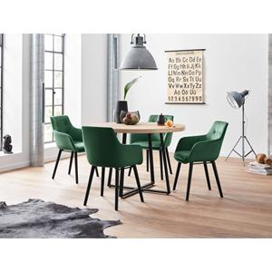 Home affaire Eethoek met 4 stoelen (5-delig)