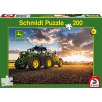 John Deere, Traktor 6150R mit Güllefass (Kinderpuzzle)