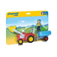 Playmobil 1.2.3 - Traktor mit Anhänger 6964