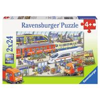 Ravensburger Verlag Ravensburger 091911 - Trubel am Bahnhof