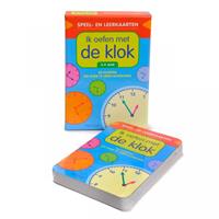 educatief boek Ik oefen met de klok