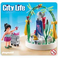 Playmobil ® 5489 Styliste met verlichte etalage op=op