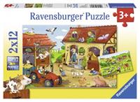 Ravensburger Working On The Farm 2x12p
