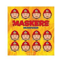 Maskers / Brandweer hobbyboek