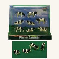 Farming Koeien 1:87 8 stuks