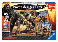 Ravensburger Dragons 2 3x49st