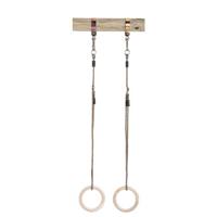 SwingKing Gymnastics Rings Wood