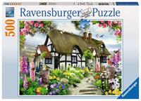 Ravensburger puzzel 500 stukjes Charmant cottage
