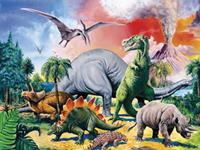 Ravensburger Tussen De Dinosauriërs Puzzel (100 stukjes)