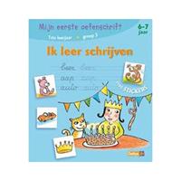 oefenschrift met stickers Ik leer schrijven 6 7 jr