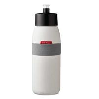 Sporttrinkflasche Ellipse, 500 ml, weiß, weiß