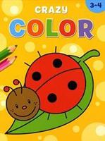 Kleurboek  Crazy Color 3-4 jaar