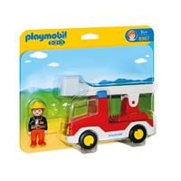 playmobil 1.2.3 - Brandweerwagen met ladder