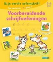 Deltas oefenschrift met stickers Schrijfoefeningen 5 6 jr