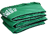 Trampoline Beschermrand 305 cm Groen/Wit