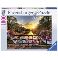 ravensburger Fietsen in Amsterdam Puzzel (1000 stukjes)