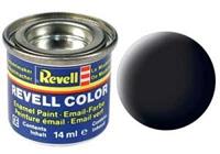 Revell Zwart, mat 14ml no-8