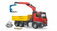 Bruder - MB Arocs Construction Truck with Crane and Accessories (BR3651)