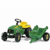 ROLLY TOYS Rolly Kid Trettraktor John Deere mit Anhänger