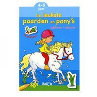 De Ballon Plakken-kleuren: ik ben dol op paarden en pony's