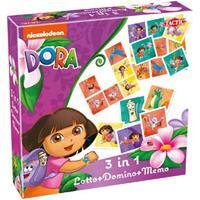 Hi Dora 3in1 Lotto & Domino & Memo