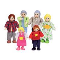 Hape Poppenhuis Poppetjes Happy Familie