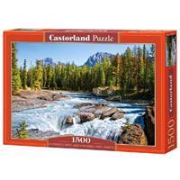 Athabasca River, Jasper National Park Puzzel (1500 stukjes)
