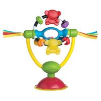 Playgro Rammelaar met zuignap - Kleurrijk