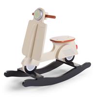 CHILDWOOD Schaukelroller Scooter Beige und Schwarz CWRSCR Mehrfarbig