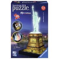 Ravensburger 3D-Puzzle "Freiheitsstatue bei Nacht"